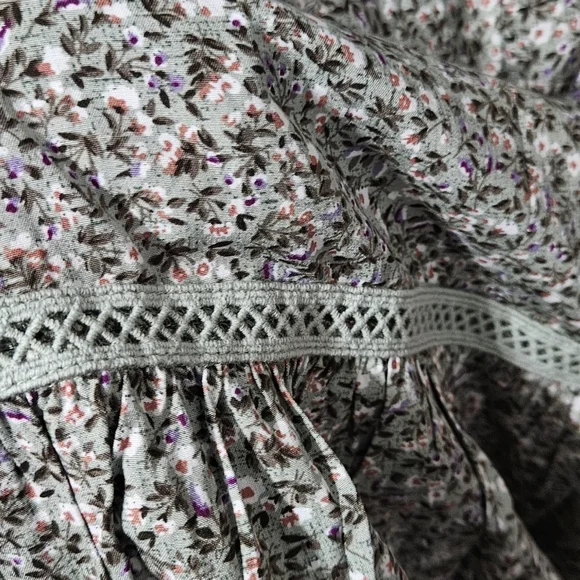 Orange Creek Floral Midi Dress - Picture 2 of 6